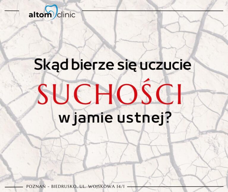 Skąd bierze się uczucie suchości w jamie ustnej?