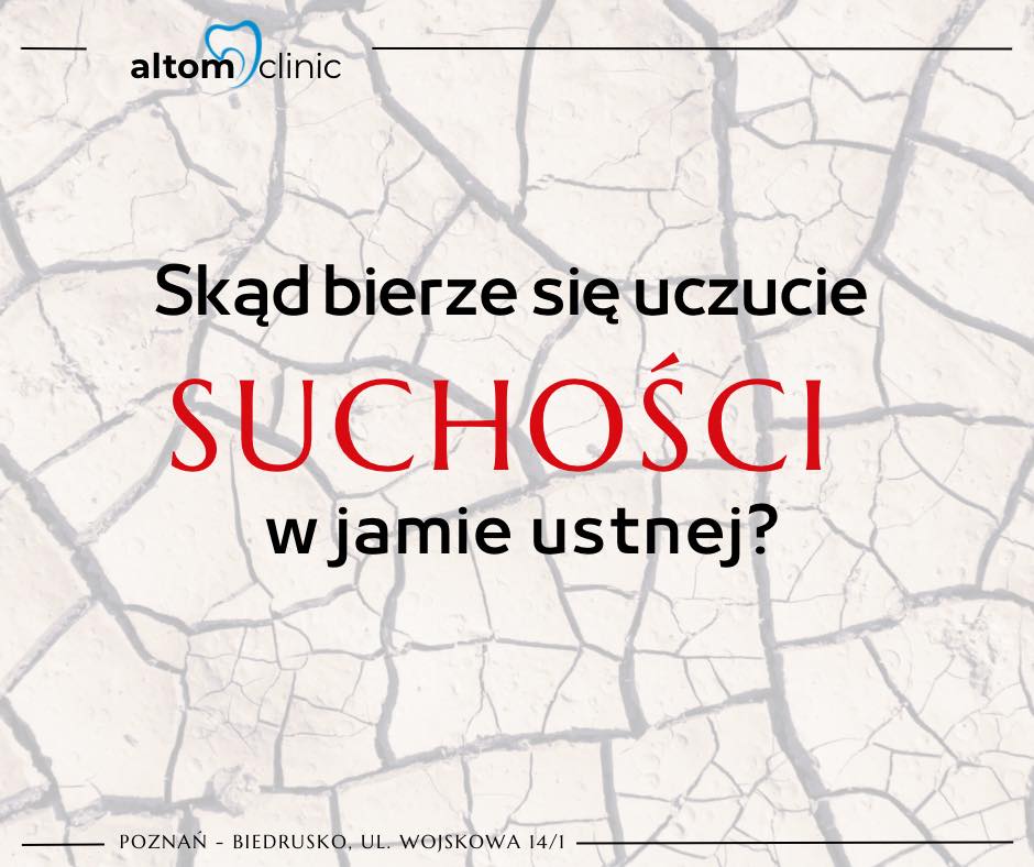 Skąd bierze się uczucie suchości w jamie ustnej?