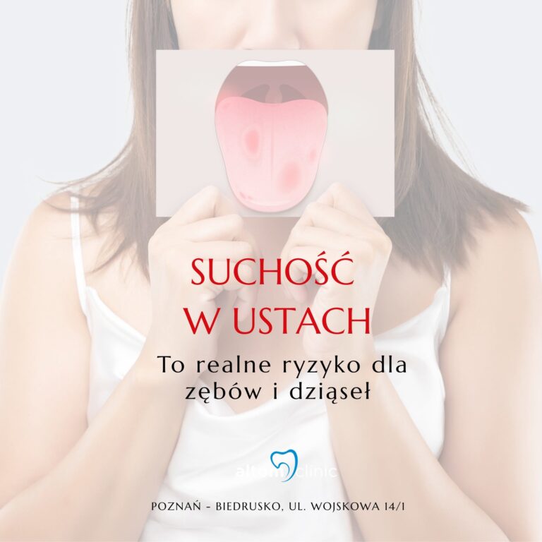 Suchość w jamie ustnej a zdrowie zębów | Co radzi stomatolog?